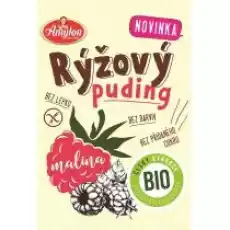 Amylon Budyń ryżowy malinowy bezglutenowy 40 g Bio Artykuły Spożywcze Słodycze