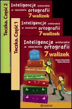 Pakiet 7 walizek Inteligencje wielorakie w nauczaniu ortografii Książki Nauki humanistyczne