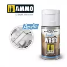 Ammo Acrylic Wash Neutral Grey Wash Dla dziecka Zabawki Rowerki i inne pojazdy dla dzieci