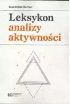 Leksykon analizy aktywności Książki Podręczniki i lektury