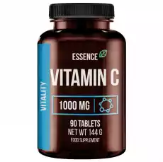 Essence Witamina C 1000 mg 90 tabletek Sport i rekreacja Odżywki i suplementy