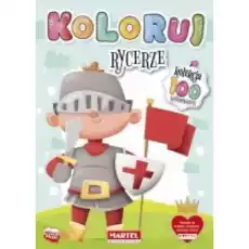 Koloruj Rycerze Książki Dla dzieci