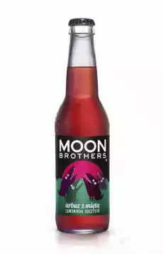 Moon Brothers Lemoniada soczysta arbuz z miętą 330 ml Artykuły Spożywcze Zdrowa żywność