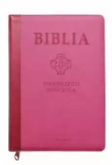 Biblia pierwszego Kościoła różowa z paginatorami Książki Religia