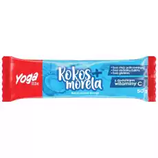 Baton Owocowy Kokos Morela 50 g Yoga Life Artykuły Spożywcze