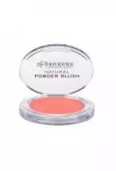 Natural Powder Blush naturalny róż do policzków Sassy Salmon Zdrowie i uroda Kosmetyki i akcesoria Makijaż i demakijaż