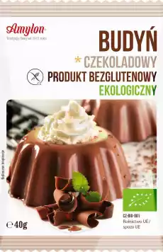 Amylon Budyń czekoladowy bezgl 40 g Artykuły Spożywcze Ciasta