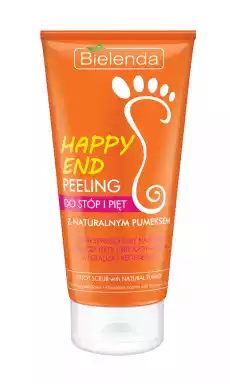 Bielenda Happy End Peeling Do Stóp i Pięt z Naturalnym Pumeksem 125ml Zdrowie i uroda Kosmetyki i akcesoria Pielęgnacja dłoni i stóp