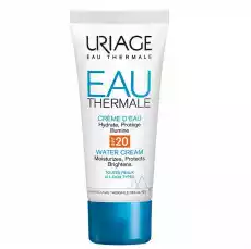 Uriage Eau Thermale Water Cream lekki krem nawilżający SPF20 40ml Zdrowie i uroda Kosmetyki i akcesoria Pielęgnacja twarzy Kremy do twarzy