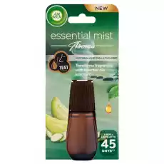 Air Wick Essential Mist Aroma odprężający wkład do automatycznego odświeżacza o zapachu ogórka i melona miodowego 20ml Dom i ogród Wyposażenie wnętrz Odświeżacze powietrza