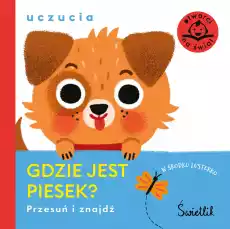 Gdzie jest piesek Uczucia Przesuń i znajdź Książki