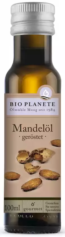 OLEJ Z PRAŻONYCH MIGDAŁÓW BIO 100 ml BIO PLANETE Artykuły Spożywcze Zdrowa żywność