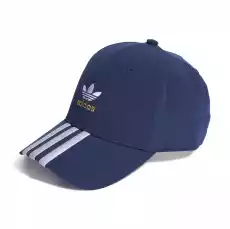 Czapka z daszkiem unisex adidas ADICOLOR CLASSIC TREFOIL granatowa IL4881 Odzież obuwie dodatki Galanteria i dodatki Nakrycia głowy Czapki z daszkiem