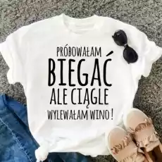 koszulka dla dziewczyny z winem Odzież obuwie dodatki Odzież damska Tshirty i koszulki damskie