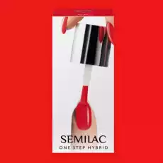 Semilac One Step Hybrid lakier hybrydowy 5ml S530 Scarlet Zdrowie i uroda Kosmetyki i akcesoria Manicure i pedicure Lakiery do paznokci