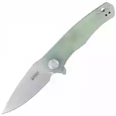 Nóż Kubey Knife Kubey Knife Cadmus Jade G10 Bead Blast KU055D Broń i militaria Noże i przybory Noże