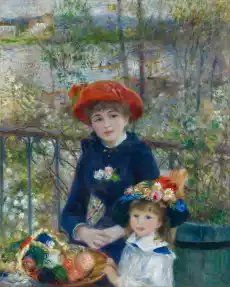 Reprodukcja Two Sisters On the Terrace Renoir Auguste Dom i ogród Wyposażenie wnętrz Dekoracja Obrazy i plakaty