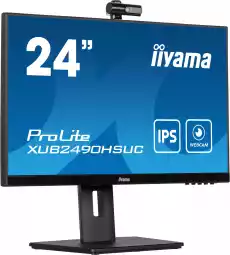 Monitor LED IIYAMA XUB2490HSUCB5 kamera IPS HAS PIVOT Komputery Monitory Monitory LCD