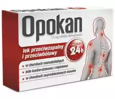 OPOKAN 75mg x 20 tabl Zdrowie i uroda Zdrowie Leki Środki przeciwbólowe