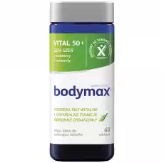 Bodymax VITAL 50 60 tabletek Sport i rekreacja Odżywki i suplementy Witaminy i minerały