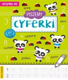 Piszemy cyferki Uczymy się Książki Dla dzieci