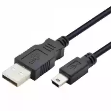 TB Kabel USB Mini USB 1m czarny Komputery Akcesoria komputerowe Inne akcesoria komputerowe