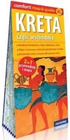 Comfortmapguide XL Kreta 2w1 czwschodnia w2018 Książki Turystyka mapy atlasy