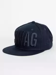 Czapka Z Daszkiem Snapback Granatowa Royal Blue Haft Swag Odzież obuwie dodatki Galanteria i dodatki Nakrycia głowy Czapki z daszkiem