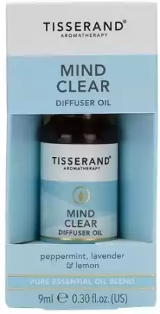 Olejek eteryczny do dyfuzora Mind Clear Diffuser Oil 9 ml TISSERAND Zdrowie i uroda Kosmetyki i akcesoria Kosmetyki i akcesoria do kąpieli Olejki do kąpieli Aromaterapia