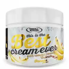 REAL PHARM BEST CREAM BANANOWY 500G Artykuły Spożywcze Pasty i smarowidła