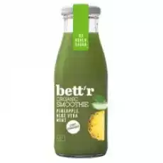 Smart Organic Smoothie tłoczone na zimno z ananasem aloesem i miętą 250 ml Bio Artykuły Spożywcze Napoje