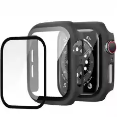 Etui szkło TechProtect Defense360 do Apple Watch 41 mm czarne Telefony i akcesoria Akcesoria telefoniczne Pokrowce i kabury do telefonów