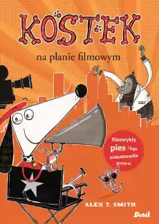 Kostek na planie filmowym Książki Dla dzieci