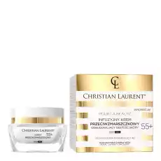 Christian Laurent Pour La Beauté Infuzyjny krem przeciwzmarszczkowy odbudowujący gęstość skóry 55 50ml Zdrowie i uroda Kosmetyki i akcesoria Pielęgnacja twarzy Kremy do twarzy