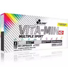 Olimp VitaMin Multiple Sport 40 60 kapsułek Sport i rekreacja Odżywki i suplementy