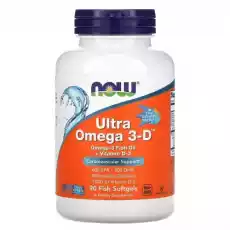 NOW ULTRA OMEGA3D 90sgels Artykuły Spożywcze