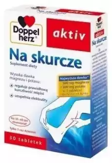 DOPPELHERZ Aktiv Na Skurcze x 30 tabletek Zdrowie i uroda Zdrowie Witaminy minerały suplementy diety