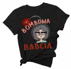 koszulka dla babci na dzień babci bombowa babcia Odzież obuwie dodatki Odzież damska Tshirty i koszulki damskie