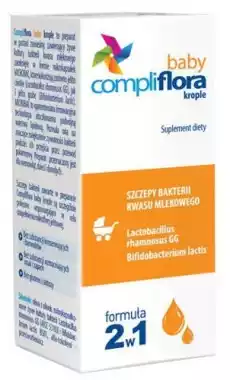 Compliflora Baby krople 5ml Zdrowie i uroda Zdrowie Leki Żołądek i jelita