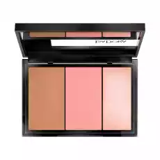 Isadora Face Sculptor 3in1 Palette paleta modelująca 62 Cool Pink 12g Zdrowie i uroda Kosmetyki i akcesoria Makijaż i demakijaż Pudry i róże