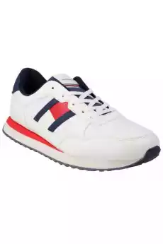 Sneakersy Tommy Hilfiger T3X9 33133 0208 biały Odzież obuwie dodatki Obuwie damskie