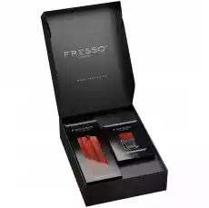 Fresso Mini Gift Box Magnetic Style perfumy 50ml oraz drewniana zawieszka Motoryzacja Pielęgnacja samochodu Pielęgnacja wnętrza samochodu