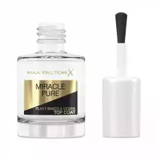 Max Factor Miracle Pure szybkoschnący top coat 12ml Zdrowie i uroda Kosmetyki i akcesoria Manicure i pedicure Żele do paznokci