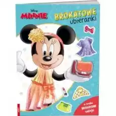 Minnie Brokatowe ubieranki Książki Dla dzieci