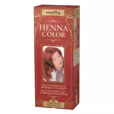 Henna Color balsam koloryzujący z ekstraktem z henny 10 Owoc Granatu 75ml Zdrowie i uroda Kosmetyki i akcesoria Pielęgnacja i stylizacja włosów Farby i szampony koloryzujące