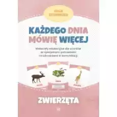 Każdego dnia mówię więcej Zwierzęta Książki Nauki humanistyczne