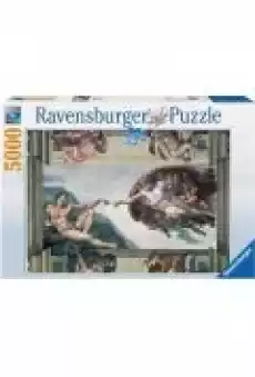 Puzzle 5000 el Michał Anioł Stworzenie Adama Dla dziecka Zabawki Puzzle