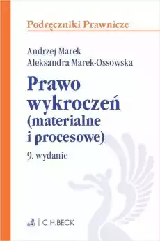 Prawo wykroczeń materialne i procesowe Książki Prawo akty prawne