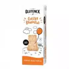 Glutenex Ciastka bananowe bezglutenowe 100 g Artykuły Spożywcze Słodycze