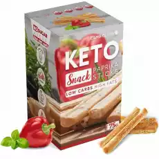 KETO Snack Paluszki Paprykowe 75 g CambioLabs Artykuły Spożywcze